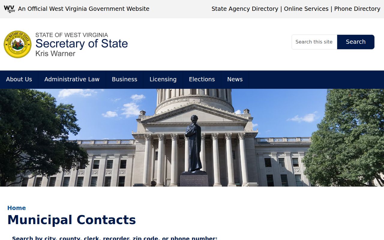 Hancock County Chester municipal contact source for police arrest record routing